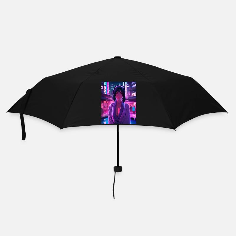 Japan - Regenschirm (klein) - Schwarz