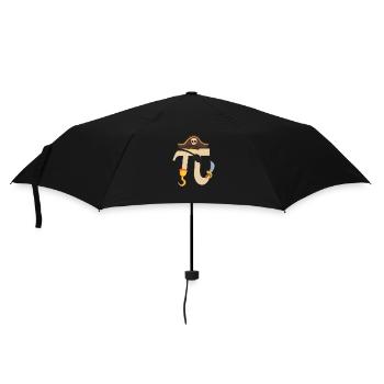 PIrate Pi Day Drôle Pirate Lovers Math - Parapluie standard - noir - Devant