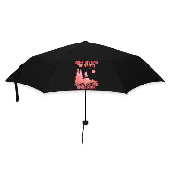 Randonnée Randonneur Nature Trekking Alpinisme en plein air - Parapluie standard - noir - Devant