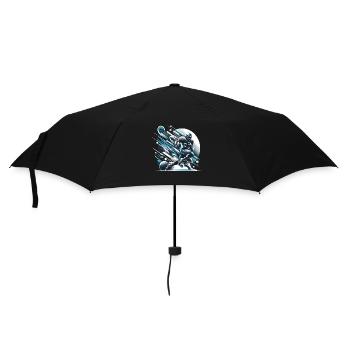 American Football Football Football Helm Football - Regenschirm (klein) - Schwarz - Vorne