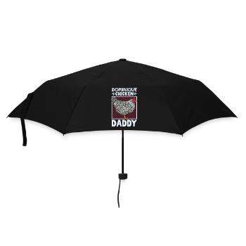 Dominique Papa - Parapluie standard - noir - Devant