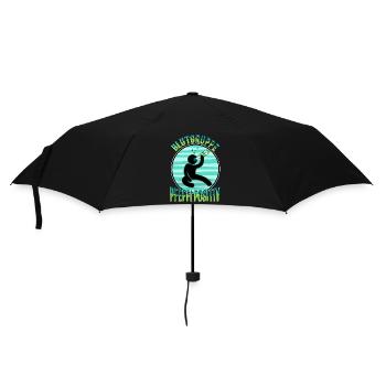 Blutgruppe Pfeffi Positiv - Regenschirm (klein) - Schwarz - Vorne