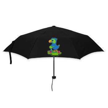 Papagei Tretroller - Regenschirm (klein) - Schwarz - Vorne