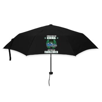 Fahrlehrer Auto Fahrschule Lustiges Geschenk - Regenschirm (klein) - Schwarz - Vorne