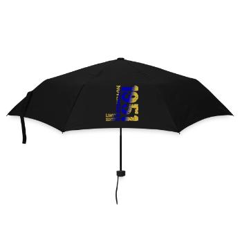 1951 November Limited Edition 72nd Birthday Decoration - Umbrella (small) - black - Front