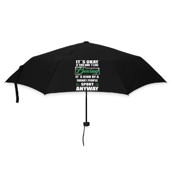 Ce n’est pas grave si vous n’aimez pas la boxe - Parapluie standard - noir - Devant