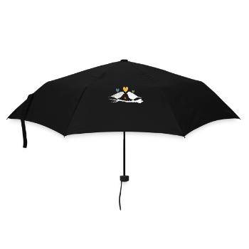 Bird Watching Birder Ornithologist Bird Lover - Umbrella (small) - black - Front