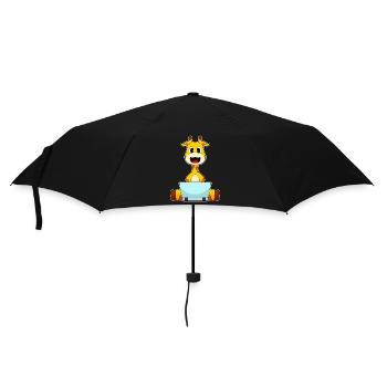 Giraffe Laptop - Umbrella (small) - black - Front
