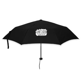 My People Skills Are Just Fine - Umbrella (small) - black - Front