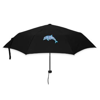 Dolphin - Umbrella (small) - black - Front