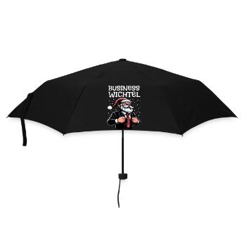 Business Gnome Christmas Gnome - Umbrella (small) - black - Front