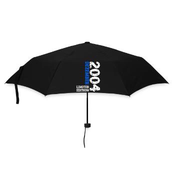 2004 December Limited Edition 19th Birthday Decoration - Umbrella (small) - black - Front