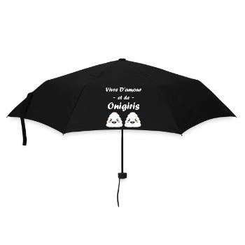 Onigiri japonais - Parapluie standard - noir - Devant