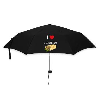 Amour Petit burrito - Parapluie standard - noir - Devant