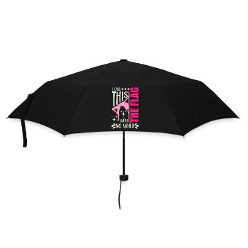 Pole Dance, j’appelle ça le drapeau avec l’ajustement du poteau - Parapluie standard - noir - Devant