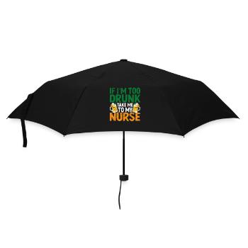 Si je suis trop saoul, emmenez-moi chez moi - Parapluie standard - noir - Devant