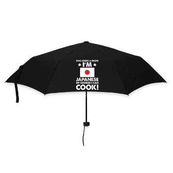 Cuisine japonaise Cuisinier Chef Je suis japonais bien sûr - Parapluie standard - noir - Devant