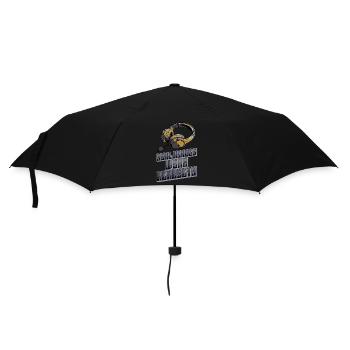 Les vrais héros portent des casques Funny Gamer Boys & Kids - Parapluie standard - noir - Devant