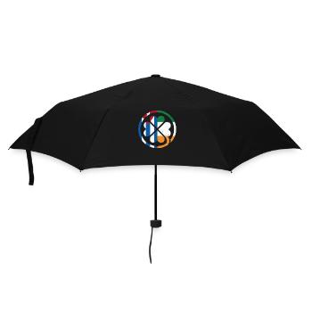 Irish Cuban Flag Ireland Cuba Shamrock - Umbrella (small) - black - Front