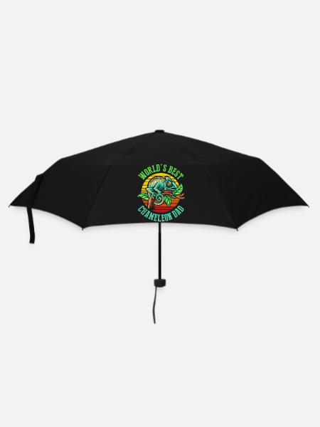 World's Best Chameleon Dad T-Shirt in the World - Umbrella (small) - black