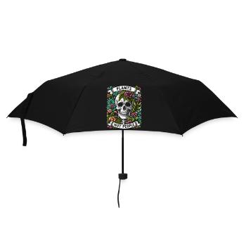 Pflanzen statt Menschen Pflanzen Gärtner Gärtnern - Regenschirm (klein) - Schwarz - Vorne
