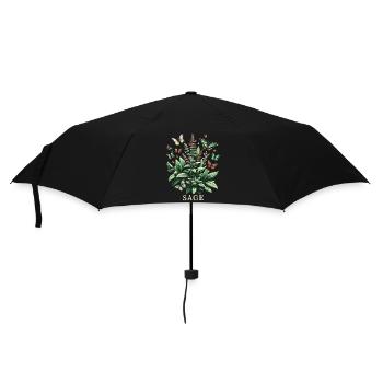 Herbs Herbalist Plant Gardening Gardener Botanical - Umbrella (small) - black - Front
