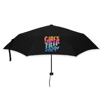 Week-end Filles Femmes Voyage Filles 2024 - Parapluie standard - noir - Devant