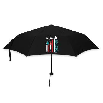In December We Wear Red - Regenschirm (klein) - Schwarz - Vorne