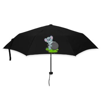 Souris Bowling Bowling Ball Sport - Parapluie standard - noir - Devant