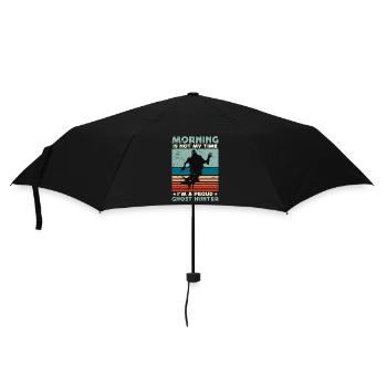 Ghost Hunter Morning Is Not My Time Parapsychology - Umbrella (small) - black - Front