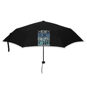 Instant Businessman Just Add Coffee - Umbrella (small) - black - Front