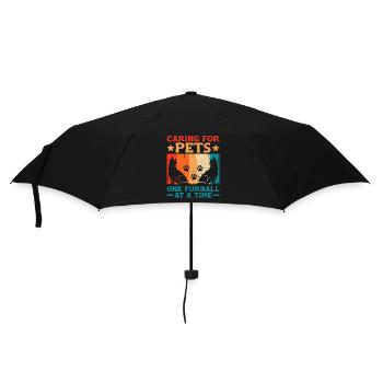 Pet Sitter Pet Sitting Dog and Cat Sitters Dog Wal - Umbrella (small) - black - Front