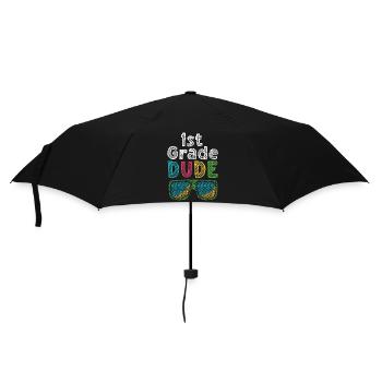 Professeur de maternelle Drôle Étudiant 1er Diplôme - Parapluie standard - noir - Devant