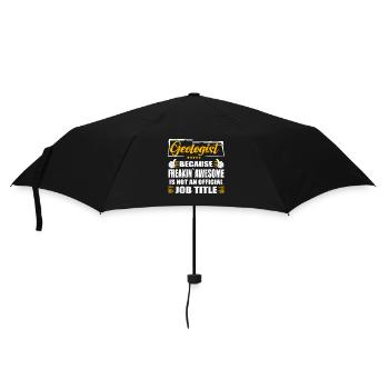 Géologue Freakin Super travail drôle - Parapluie standard - noir - Devant