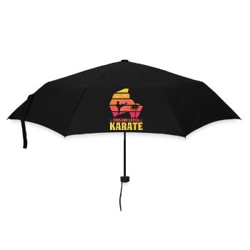 Ce gamin aime le karaté - Parapluie standard - noir - Devant