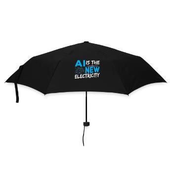 Robot Engineer Robotics Engineers AI Developer AI - Umbrella (small) - black - Front