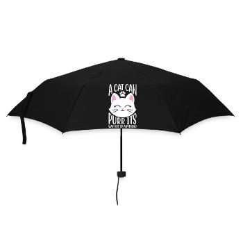 Un chat peut se sortir de n’importe quoi - Parapluie standard - noir - Devant
