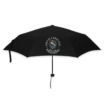 Don't Be A Dumb Bass - Be A Reel Cool Grandpa - Umbrella (small) - black - Front