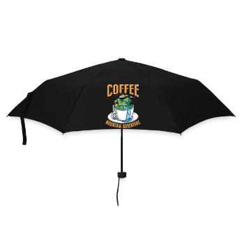 Coffee Mountain Adventure - Umbrella (small) - black - Front