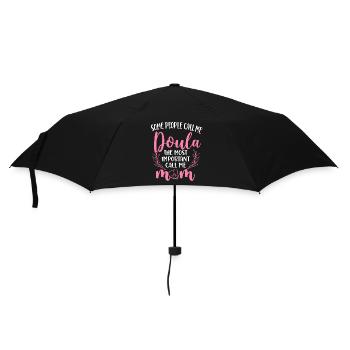 Doula Travailleuse De La Naissance Maman Certaines Personnes - Parapluie standard - noir - Devant
