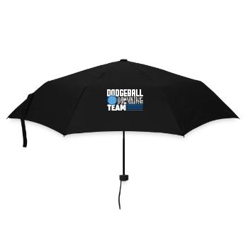 Dodgeball Dodgeball Drinking Team - Umbrella (small) - black - Front
