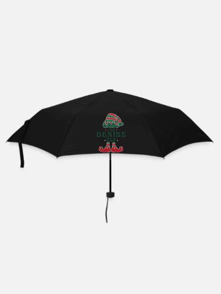 Le pyjama Denise Elf pour des vacances de Noël amusantes - Parapluie standard - noir