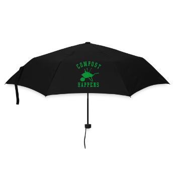 Vermicomposteur Vermicompost Mignon Hommes Femmes Compostage - Parapluie standard - noir - Devant