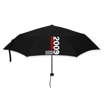 2009 December Limited Edition 14th Birthday Decoration - Umbrella (small) - black - Front