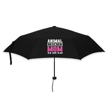 Animal Rescuer Mom The Idol The Myth The Rescuer - Umbrella (small) - black - Front