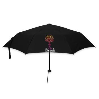 Bûcheron tronçonneuse arboriste - Parapluie standard - noir - Devant