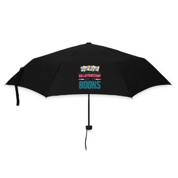 Book Lover's Bond - Umbrella (small) - black - Front