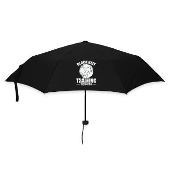 Black Belt in Training Taekwondo Training - Umbrella (small) - black - Front