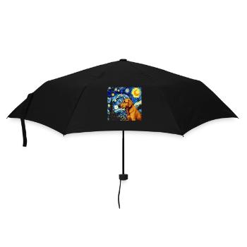 Deutscher Schäferhund Lustiger Hund Beliebtes - Regenschirm (klein) - Schwarz - Vorne