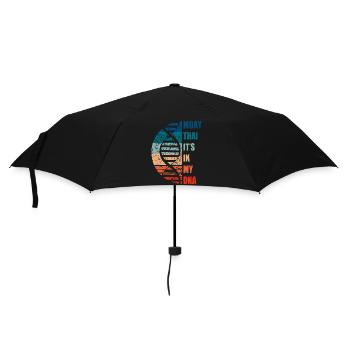Muay Thai c’est dans mon ADN - Parapluie standard - noir - Devant